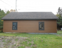 Construction d'un garage - Jeff Tech Rimouski